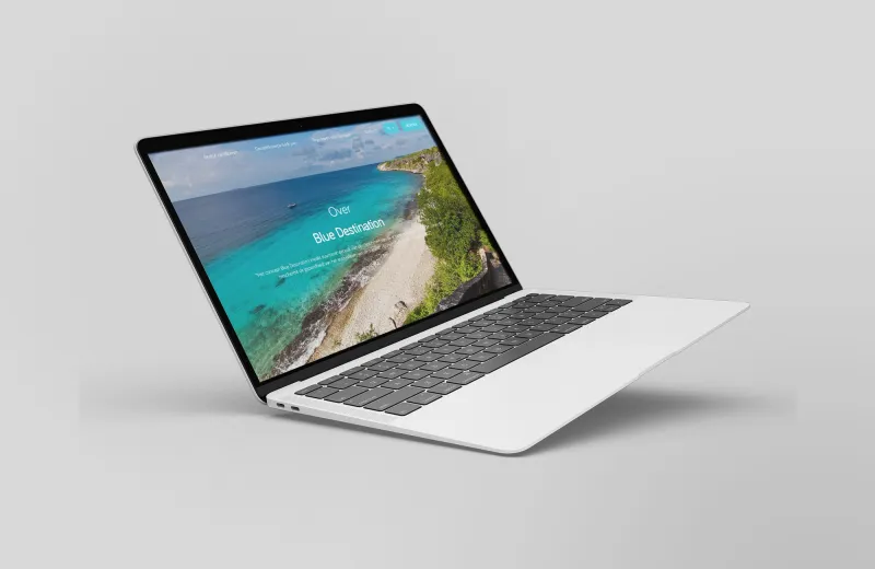 Bespoke website for Blue Destination